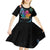 Rainbow Maple Leaf Kid Short Sleeve Dress Canada Pride Show Your Colors - Wonder Print Shop