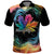 Rainbow Maple Leaf Polo Shirt Canada Pride Show Your Colors - Wonder Print Shop