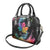 Rainbow Maple Leaf Shoulder Handbag Canada Pride Show Your Colors