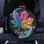 Rainbow Maple Leaf Spare Tire Cover Canada Pride Show Your Colors