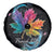 Rainbow Maple Leaf Spare Tire Cover Canada Pride Show Your Colors