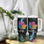 Rainbow Maple Leaf Tumbler With Handle Canada Pride Show Your Colors