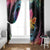 Rainbow Maple Leaf Window Curtain Canada Pride Show Your Colors