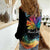 Rainbow Maple Leaf Women Casual Shirt Canada Pride Show Your Colors