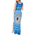 Personalised Fiji Marau Na Kerisimasi Tank Maxi Dress Merry Christmas Tapa Pattern Blue Style - Wonder Print Shop