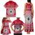 Personalised Fiji Marau Na Kerisimasi Family Matching Tank Maxi Dress and Hawaiian Shirt Merry Christmas Tapa Pattern Red Style - Wonder Print Shop