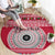 personalised-fiji-marau-na-kerisimasi-round-carpet-merry-christmas-tapa-pattern-red-style