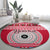 personalised-fiji-marau-na-kerisimasi-round-carpet-merry-christmas-tapa-pattern-red-style