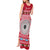 Personalised Fiji Marau Na Kerisimasi Tank Maxi Dress Merry Christmas Tapa Pattern Red Style - Wonder Print Shop