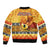 PNG Hamamas Krismas Bomber Jacket Papua New Guinea Bird Of Paradise Merry Christmas Gold Style LT9 - Wonder Print Shop