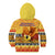 PNG Hamamas Krismas Kid Hoodie Papua New Guinea Bird Of Paradise Merry Christmas Gold Style - Wonder Print Shop