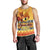 PNG Hamamas Krismas Men Tank Top Papua New Guinea Bird Of Paradise Merry Christmas Gold Style - Wonder Print Shop