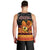 PNG Hamamas Krismas Men Tank Top Papua New Guinea Bird Of Paradise Merry Christmas Black Style - Wonder Print Shop