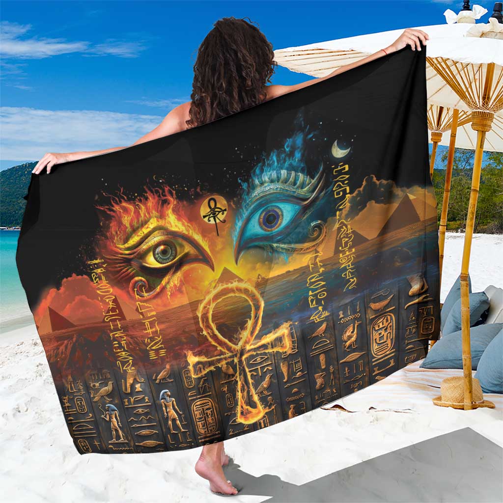 Eye of Ra and Eye of Horus Sarong Power and Magic Ancient Egyptian Mythology