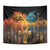 Eye of Ra and Eye of Horus Tapestry Power and Magic Ancient Egyptian Mythology