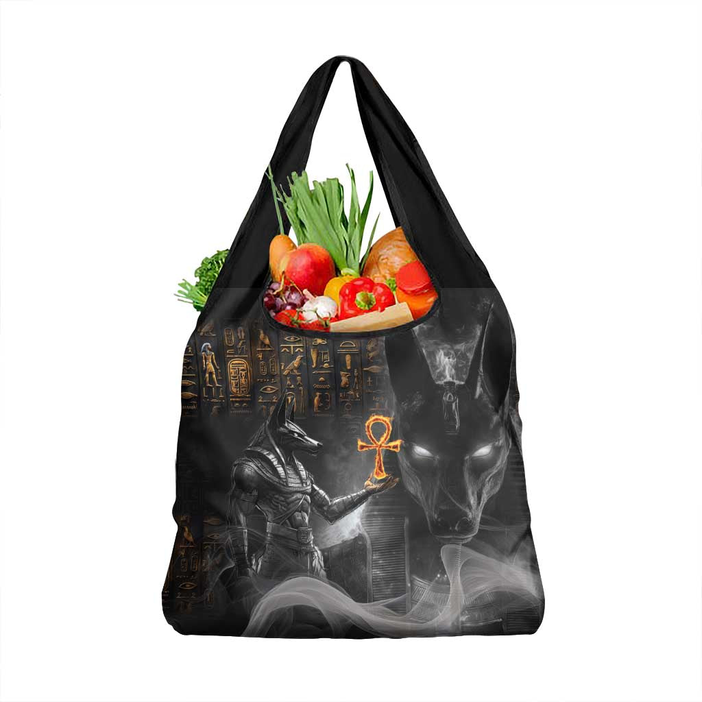 Mythical Anubis Grocery Bag The Egyptian God of Death