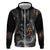 Mythical Anubis Zip Hoodie The Egyptian God of Death - Wonder Print Shop