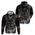 Mythical Anubis Zip Hoodie The Egyptian God of Death - Wonder Print Shop