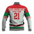 Belarus Ice Hockey Custom Baseball Jacket With Bison Mascot Flag Style