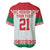 Belarus Ice Hockey Custom Baseball Jersey With Bison Mascot Flag Style