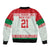 Belarus Ice Hockey Custom Bomber Jacket With Bison Mascot Flag Style