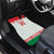 Belarus Ice Hockey Custom Car Mats With Bison Mascot Flag Style