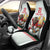 Belarus Ice Hockey Custom Car Seat Cover With Bison Mascot Flag Style