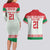 Belarus Ice Hockey Custom Couples Matching Long Sleeve Bodycon Dress and Hawaiian Shirt With Bison Mascot Flag Style