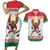 Belarus Ice Hockey Custom Couples Matching Short Sleeve Bodycon Dress and Hawaiian Shirt With Bison Mascot Flag Style