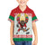 Belarus Ice Hockey Custom Family Matching Long Sleeve Bodycon Dress and Hawaiian Shirt With Bison Mascot Flag Style