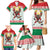 Belarus Ice Hockey Custom Family Matching Mermaid Dress and Hawaiian Shirt With Bison Mascot Flag Style