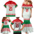 Belarus Ice Hockey Custom Family Matching Mermaid Dress and Hawaiian Shirt With Bison Mascot Flag Style