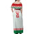 Belarus Ice Hockey Custom Family Matching Off Shoulder Maxi Dress and Hawaiian Shirt With Bison Mascot Flag Style