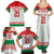 Belarus Ice Hockey Custom Family Matching Summer Maxi Dress and Hawaiian Shirt With Bison Mascot Flag Style