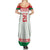 Belarus Ice Hockey Custom Family Matching Summer Maxi Dress and Hawaiian Shirt With Bison Mascot Flag Style