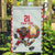 Belarus Ice Hockey Custom Garden Flag With Bison Mascot Flag Style