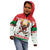 Belarus Ice Hockey Custom Kid Hoodie With Bison Mascot Flag Style