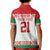 Belarus Ice Hockey Custom Kid Polo Shirt With Bison Mascot Flag Style