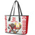 Belarus Ice Hockey Custom Leather Tote Bag With Bison Mascot Flag Style