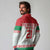 Belarus Ice Hockey Custom Long Sleeve Polo Shirt With Bison Mascot Flag Style