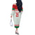 Belarus Ice Hockey Custom Off The Shoulder Long Sleeve Dress With Bison Mascot Flag Style