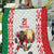 Belarus Ice Hockey Custom Quilt With Bison Mascot Flag Style