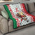 Belarus Ice Hockey Custom Quilt With Bison Mascot Flag Style