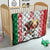 Belarus Ice Hockey Custom Quilt With Bison Mascot Flag Style