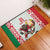 Belarus Ice Hockey Custom Rubber Doormat With Bison Mascot Flag Style