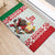 Belarus Ice Hockey Custom Rubber Doormat With Bison Mascot Flag Style