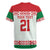 Belarus Ice Hockey Custom Rugby Jersey With Bison Mascot Flag Style