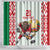 Belarus Ice Hockey Custom Shower Curtain With Bison Mascot Flag Style