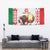 Belarus Ice Hockey Custom Tapestry With Bison Mascot Flag Style