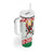 Belarus Ice Hockey Custom Tumbler With Handle With Bison Mascot Flag Style